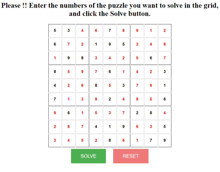 How I Built a Sudoku Solver Using JavaScript, HTML, and CSS - Oussama ...